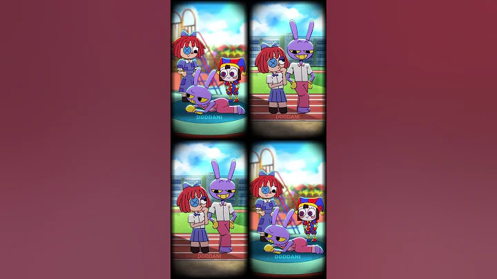 DIGITAL CIRCUS SLICKBACK MEME 2 AND 4