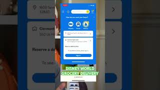 How to Have Groceries Delivered to a Disney World Resort 😮 #disneyworld #disney #grocery
