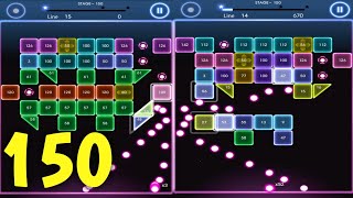 🔥 Bricks Breaker Quest Level 150 Perfect Clear | Best Shot Strategy screenshot 4
