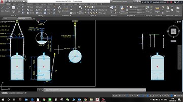 ็How to make Sling with Hook block crane and Shackle By Auto cad 2018