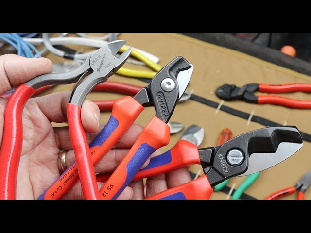 Knipex scissor 95 05 10 SB vs Knipex 95 05 155 SB 
