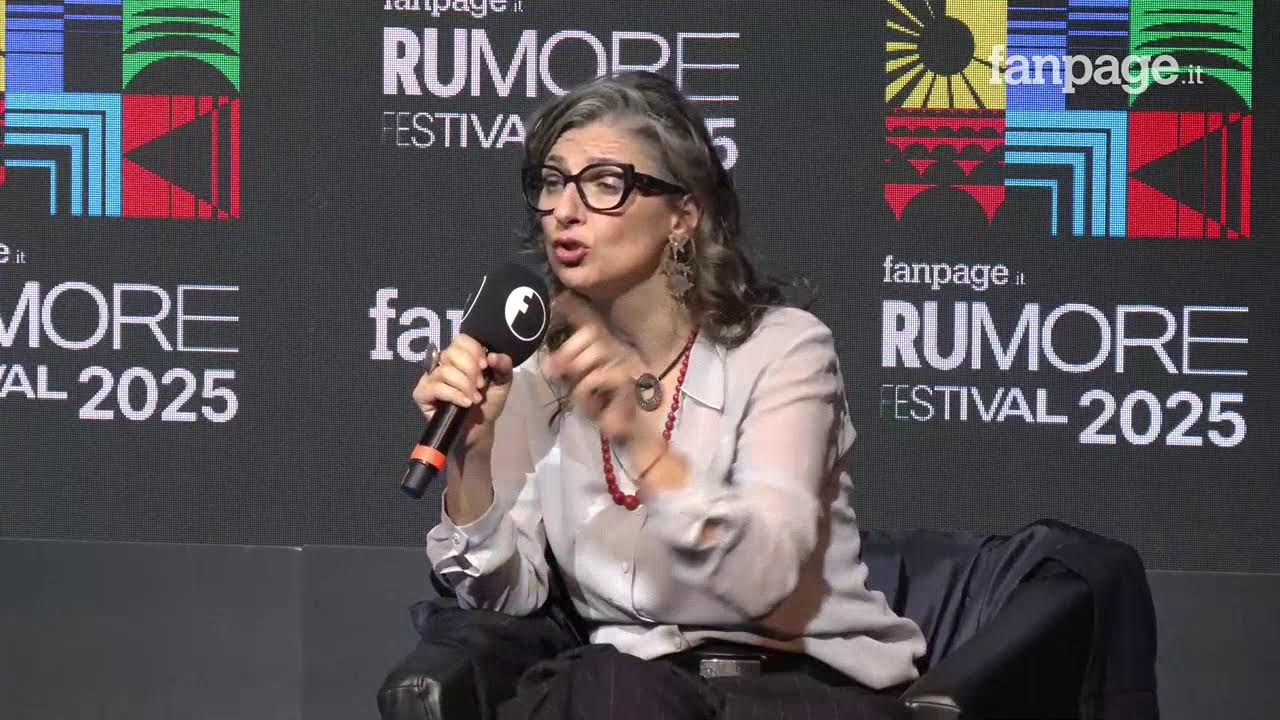 Francesca Albanese - Relatrice ONU parla del conflitto a Gaza dal Rumore Festival 2025 di Fanpage.it