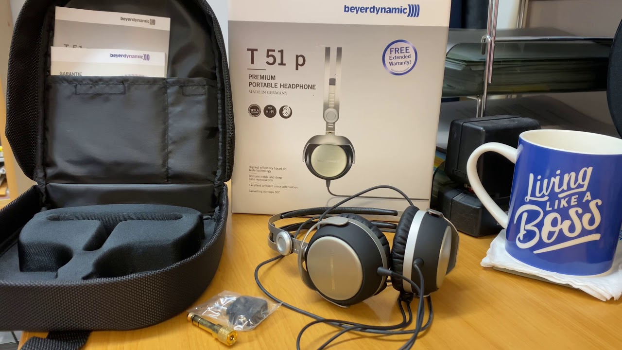 Beyerdynamic T51p Product Review - YouTube