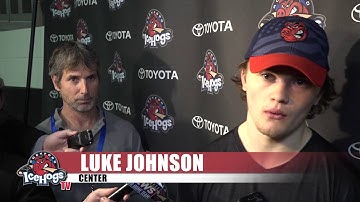Luke Johnson Post Game Interview April 22, 2018