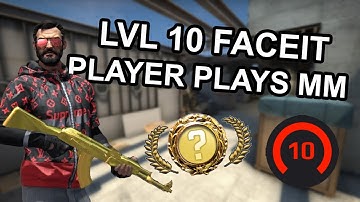 FACEIT LEVEL 10 TRIES CSGO MATCHMAKING (*GONE WRONG*)