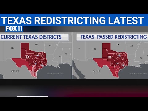 Texas' new congressional map blocked by court  | FOX 11 LA