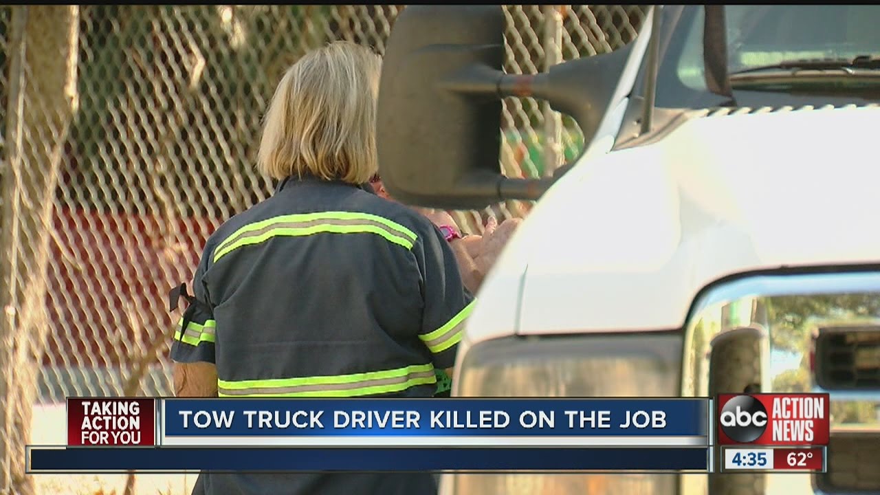 Tow truck driver struck and killed on I-275 in Tampa; driver charged ...