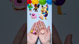 🔥 Brawl Stars Color Match Challenge | Can You Guess?#brawlstars #clay #colormixing #shorts #viral