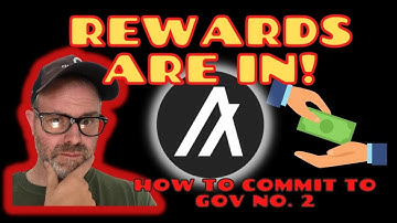 Algorand governance rewards and walkthrough on signing up
