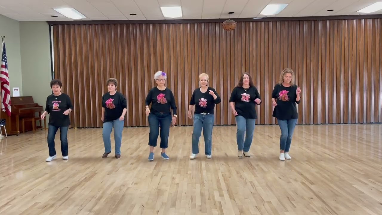 Drop a Pin on a Vinyl By Dzaki Sukarno Beginner Line Dance.  Demo with Cues, Teach Lesson, Stepsheet