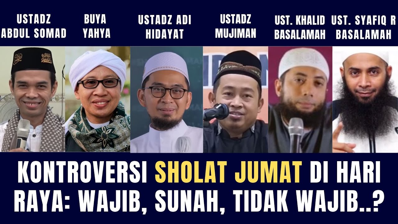 Kontroversi Shalat Jumat di Hari Raya: Wajib, Sunnah, atau Gugur?