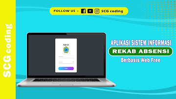 Aplikasi sistem informasi rekab absensi berbasis web free