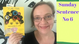 #SundaySentence 6
