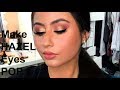 Make hazel eyes pop  client makeup tutorial