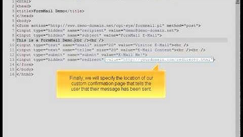 Using FormMail by Host4Go Tutorials