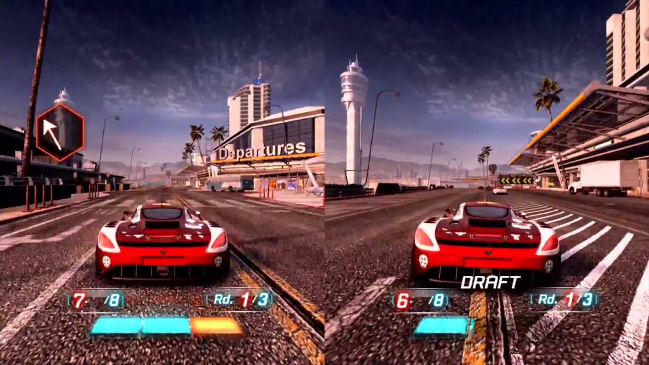 Split Second Velocity Splitscreen Xbox360 Hd Gameplay 1 Youtube