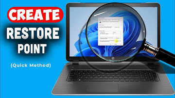 How to create A restore Point on Windows 11 (Quick Method) #itnext