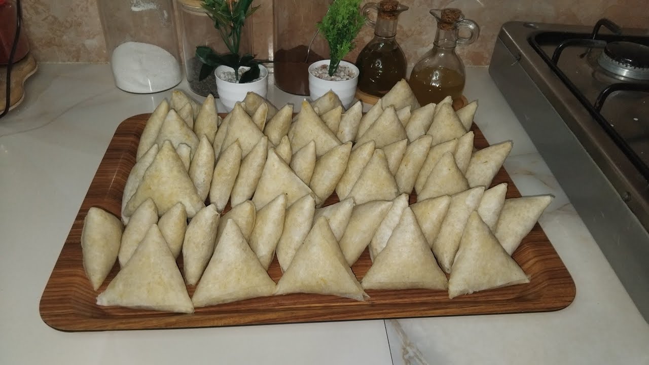 بريوات الدجاج مالحين بأسهل طريقة! حشوة اقتصادية وكمية وفيرة (تجميد رمضان 🌙)