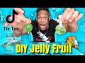 DIY Tiktok Jelly Fruit Candy! How to make your own!!