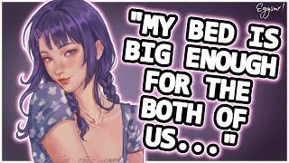F4A Cuddling Your Lovestruck Neighbor Because You Cant Sleep Gf Asmr