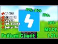 Frilium Client For MCPE 1.21+ [FPS BOOST]