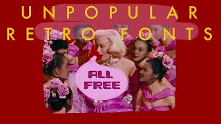 21+ retro + soft aesthetic fonts ft Marilyn Monroe💕 screenshot 2