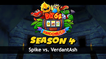 DK64 Randomizer | S4 Tournament Qualifier 6 | SpikeSSBU vs VerdantAsh