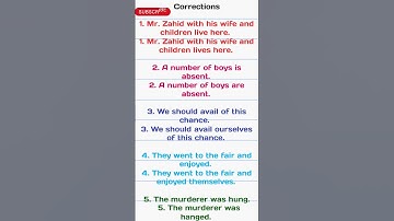 Sentence correction practice#english #generalknowledge #gk