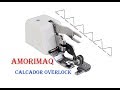 Testando o Calcador de Overlock na Máquina de Costura Singer Facilita Prática 872