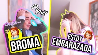 ESTOY EMBARAZADA! - BROMA CRUEL a MI PAPÁ || Bianki Place ♡