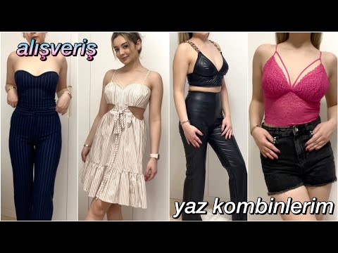 Denemeli Yaz Alışverişim & Kombin Önerileri 👗 🛍️  2023