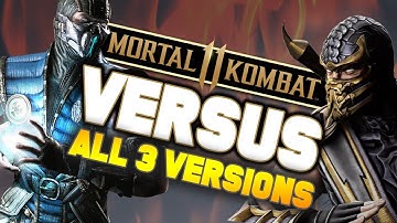 Mortal Kombat 11 Scorpion vs Sub Zero ft. ALL 3 VERSIONS! (MK 11 PS4 Gameplay)