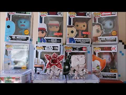 Funk Pop Demogorgon Chase 8-Bit #Strangerthings Review Unboxing Comparison