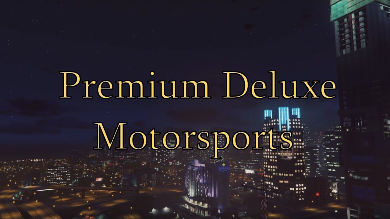 Pub Premium Deluxe Motorsport Concessionnaire Youtube