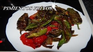 como hacer pimientos fritostip para que no salten