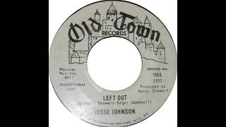 Jesse Johnson - Left Out - US Old Town Records Demo released 1966