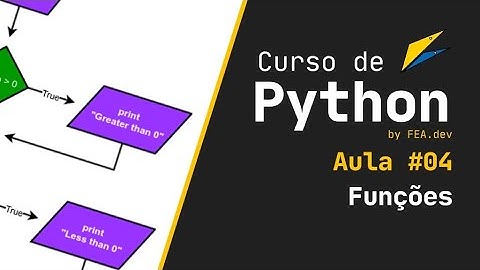 Curso de Python - Aula 4 | Funções