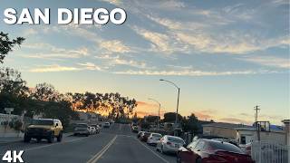 Relaxing Drive Through Mount Hope - Scenic Neighborhood Drive in San Diego