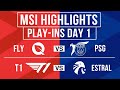 Msi highlights all games day 1   msi 2024 playins round 1