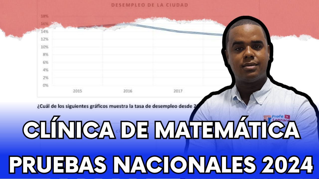 CLINICA DE MATEMÁTICAS PRUEBAS NACIONALES 2025. EJERCICIOS QUE SALIERON