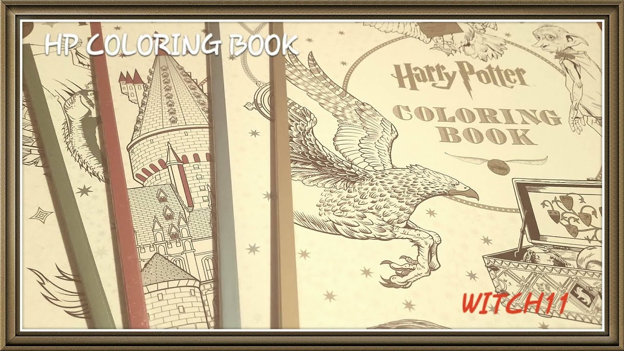 Harry Potter Coloring Book-Posters. Review & Flip Through.