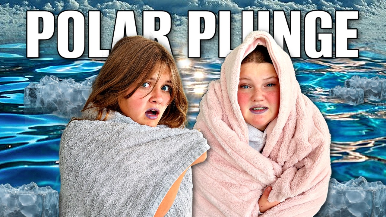 FREEZiNG Polar Plunge CHALLENGE! Last to Leave WiNS