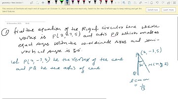 Cone | 19 |  Question On Right Circular Cone | Thinkers Academy | Nikhil Sir.