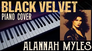 Alannah Myles: Black Velvet (Piano Cover)
