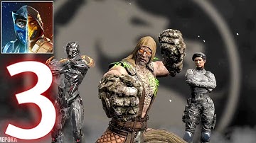 Mortal Combat -Gameplay Walkthrough Part 3 Trooper+ Tremor (Android/iOS)