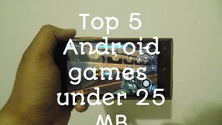 Top 5 Games for Android under 25 MB screenshot 1