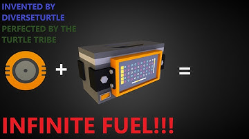 (CHEAPER THAN PISTON ENGINE!) How to make an infinite fuel car in Scrap Mechanic!