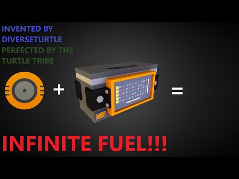 (CHEAPER THAN PISTON ENGINE!) How to make an infinite fuel car in Scrap Mechanic!