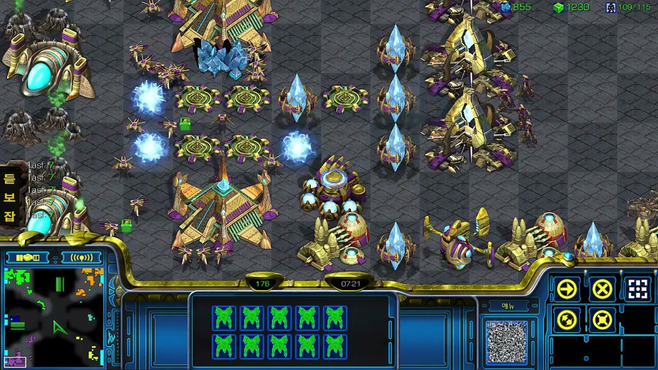 손느린 아재의 빠른무한 : 400 병력 만들어서 공격 다니기