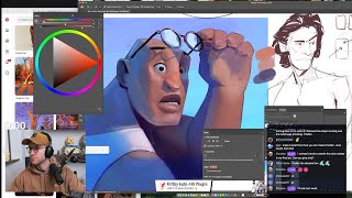 Stylized art study and chatting! ✏️